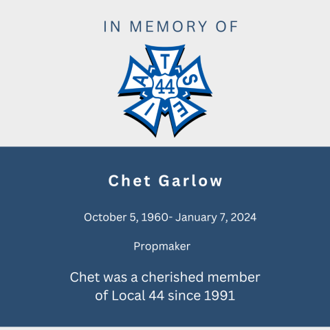 Chet Garlow- Propmaker