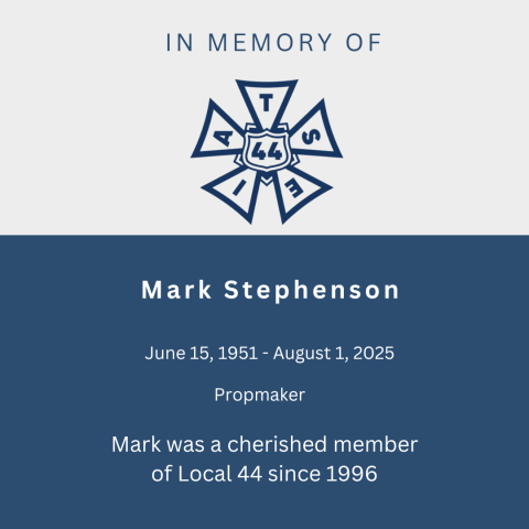 In memory of Mark Stephenson
