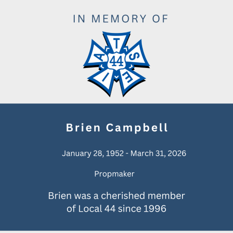 In memory of Brien Campbell