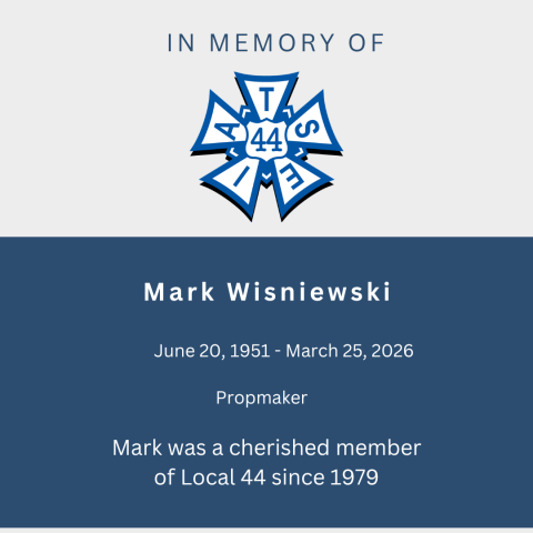In memory of Mark Wisniewski