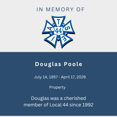 In memory of Douglas Poole