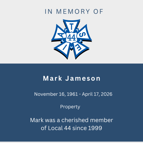 In memory of Mark Jameson